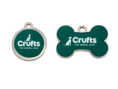 Crufts dog tag