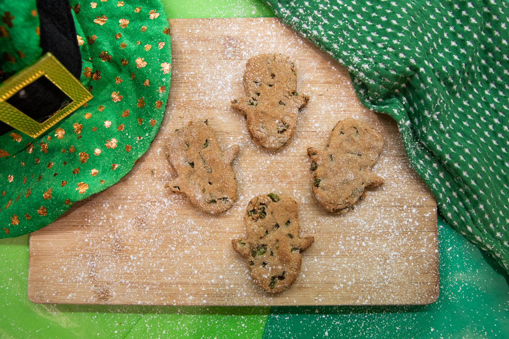 St. Patrick's Day shaped treats