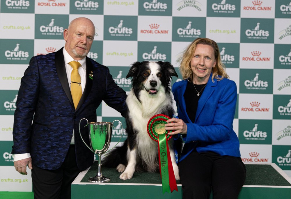 Brighton dog and owner become Crufts 2024 obedience champions. Crufts Obedience Champion Dog winner Credit BeatMedia | The Kennel Club